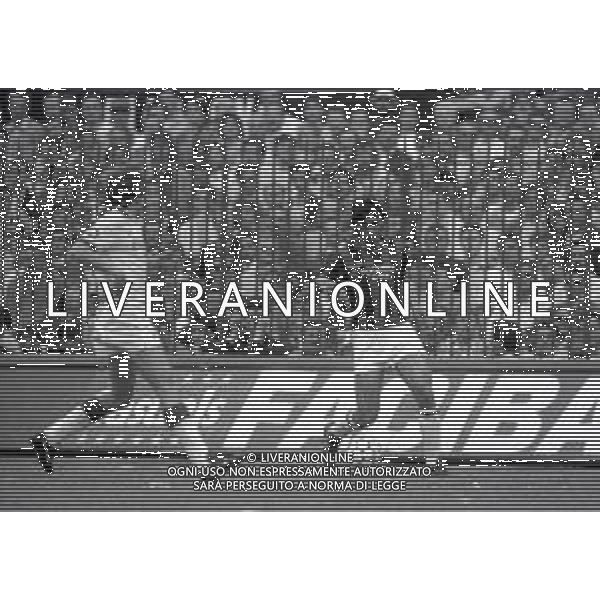03-05-1987 MILANO CAMPIONATO DI CALCIO SERIE A MILAN-ROMA 4-1 NELLA FOTO PAOLO MALDINI AG ALDO LIVERANI SAS