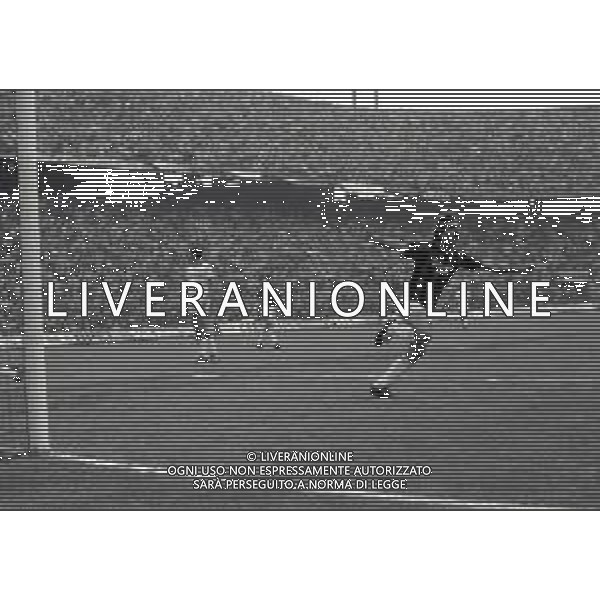 03-05-1987 MILANO CAMPIONATO DI CALCIO SERIE A MILAN-ROMA 4-1 NELLA FOTO DOPO GOAL PIETRO VIRDIS AG ALDO LIVERANI SAS