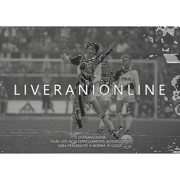 11-01-1987 MILANO CAMPIONATO DI CALCIO SERIE A MILAN-UDINESE 0-0 NELLA FOTO DANIELE MASSARO E MASSIMO STORGATO AG ALDO LIVERANI SAS