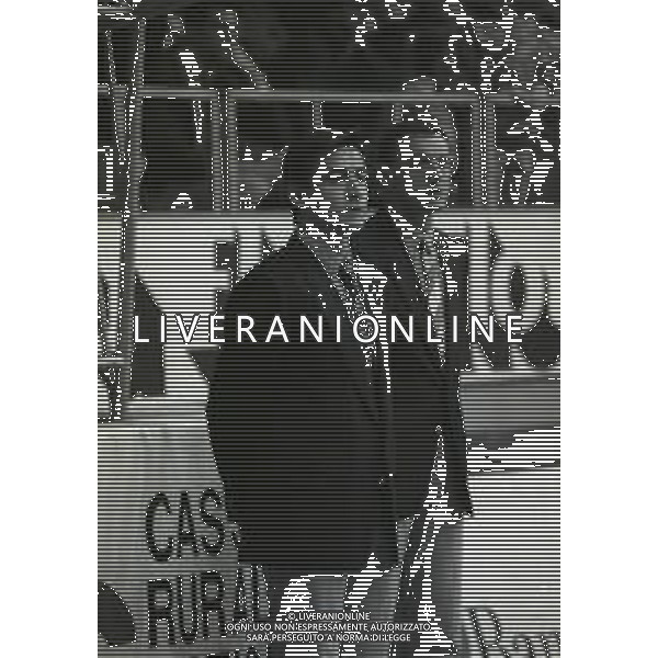 1993-1994 CANTU\' CAMPIONATO DI BASKET SERIE A 1 CLEAR CANTU\'-STEFANEL MILANO NELLA FOTO BOGDAN TANJEVIC ALLENATORE STEFANEL MILANO AG ALDO LIVERANI SAS