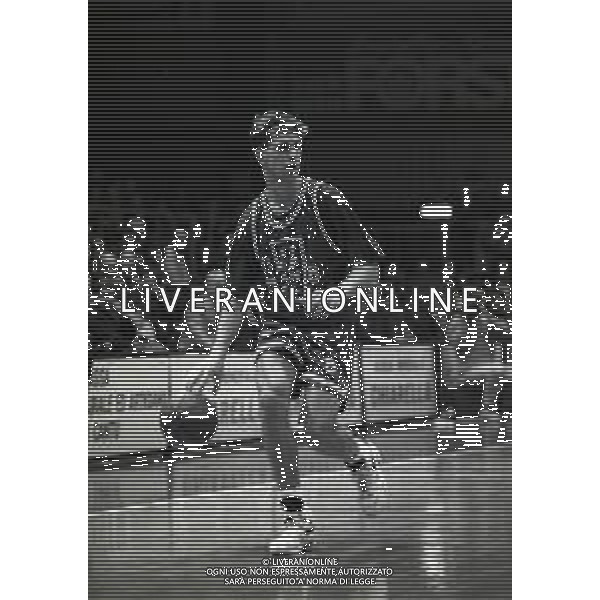 1993-1994 CANTU\' CAMPIONATO DI BASKET SERIE A 1 CLEAR CANTU\'-STEFANEL MILANO NELLA FOTO ALESSANDRO DE POL AG ALDO LIVERANI SAS