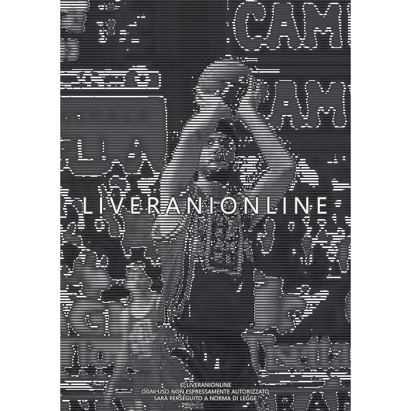 1993-1994 CANTU\' CAMPIONATO DI BASKET SERIE A 1 CLEAR CANTU\'-STEFANEL MILANO NELLA FOTO POL BODETTO AG ALDO LIVERANI SAS