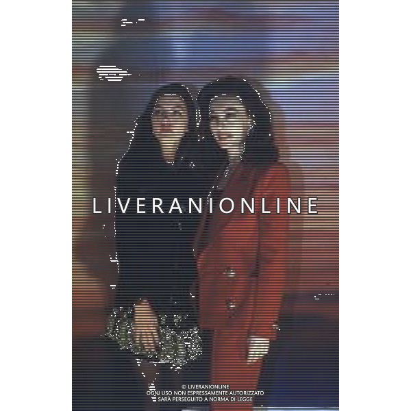 RETROSPETTIVA MARIA ROSARIA OMAGGIO ATTRICE NELLA FOTO CON VANESSA GRAVINA AG ALDO LIVERANI SAS