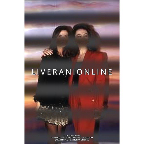 RETROSPETTIVA MARIA ROSARIA OMAGGIO ATTRICE NELLA FOTO CON VANESSA GRAVINA AG ALDO LIVERANI SAS