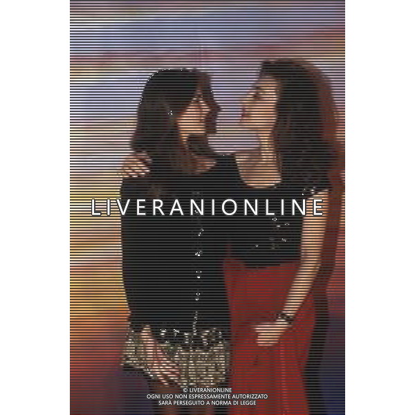 RETROSPETTIVA MARIA ROSARIA OMAGGIO ATTRICE NELLA FOTO CON VANESSA GRAVINA AG ALDO LIVERANI SAS
