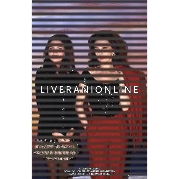 RETROSPETTIVA MARIA ROSARIA OMAGGIO ATTRICE NELLA FOTO CON VANESSA GRAVINA AG ALDO LIVERANI SAS