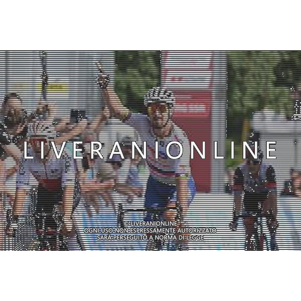 14-06-2022 Tour De Suisse; Tappa 03 Aesch - Grenchen; 2022, Totalenergie; 2022, Cofidis; Sagan, Peter; Coquard, Bryan; Grenchen; ©SIROTTI/AGENZIA ALDO LIVERANI SAS