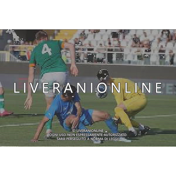Italia Under 21 vs Repubblica d\'Irlanda Under 21 Qualificazioni Europee per il campionato Europeo under 21 del 2023 - 14/06/2022 - nella foto: errore dimaher ©Claudio Zamagni/Agenzi Aldo Liverani s.a.s.