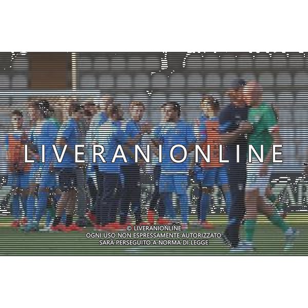 Italia Under 21 vs Repubblica d\'Irlanda Under 21 Qualificazioni Europee per il campionato Europeo under 21 del 2023 - 14/06/2022 - nella foto: esultanza finale italia per la qualificazione ©Claudio Zamagni/Agenzi Aldo Liverani s.a.s.