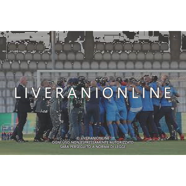 Italia Under 21 vs Repubblica d\'Irlanda Under 21 Qualificazioni Europee per il campionato Europeo under 21 del 2023 - 14/06/2022 - nella foto: esultanza finale italia per la qualificazione ©Claudio Zamagni/Agenzi Aldo Liverani s.a.s.