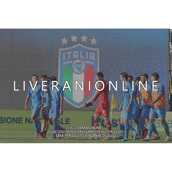 Italia Under 21 vs Repubblica d\'Irlanda Under 21 Qualificazioni Europee per il campionato Europeo under 21 del 2023 - 14/06/2022 - nella foto: esultanza finale italia per la qualificazione ©Claudio Zamagni/Agenzi Aldo Liverani s.a.s.