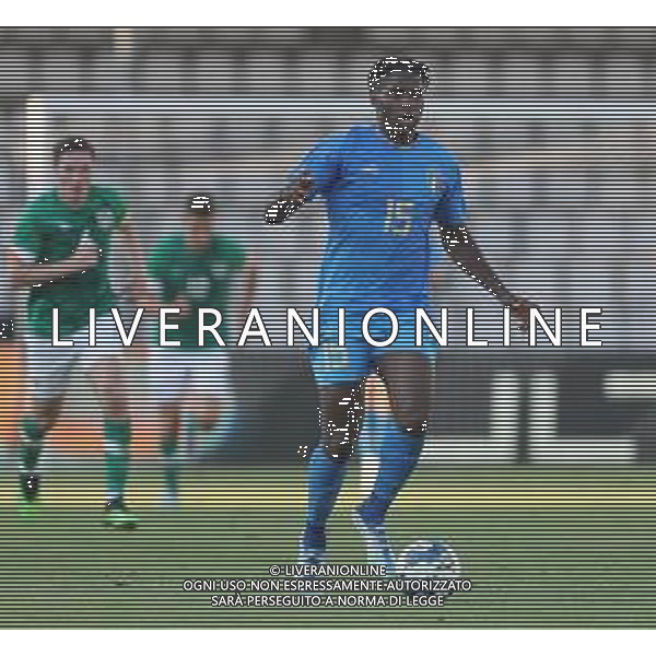 Italia Under 21 vs Repubblica d\'Irlanda Under 21 Qualificazioni Europee per il campionato Europeo under 21 del 2023 - 14/06/2022 - nella foto: Okoli Caleb(Italia) ©Claudio Zamagni/Agenzi Aldo Liverani s.a.s.
