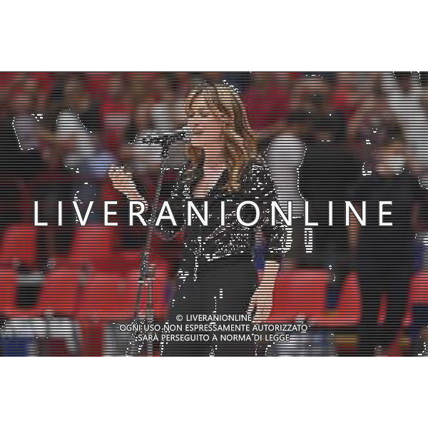 © TVRG Alexia canta l\'inno nazionale prima della gara Assago (MI) 14-06-2022 Mediolanum Forum AX Armani Exchange Milano vs Virtus Segafredo Bologna Campionato Serie A UnipolSai gara 4 finale playoff foto Roberto Garavaglia/ag. Aldo Liverani sas/AGENZIA ALDO LIVERANI SAS