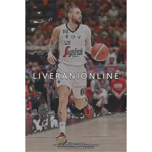 © TVRG Isaia Cordinier (Virtus Bologna) Assago (MI) 14-06-2022 Mediolanum Forum AX Armani Exchange Milano vs Virtus Segafredo Bologna Campionato Serie A UnipolSai gara 4 finale playoff foto Roberto Garavaglia/ag. Aldo Liverani sas/AGENZIA ALDO LIVERANI SAS