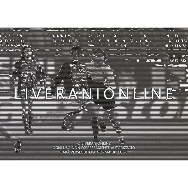 06-11-1995 ALESSANDRIA CAMPIONATO DI CALCIO SERIE C ALESSANDRIA-BOLOGNA 0-3 NELLA FOTO AZIONE DI GIOCO AG ALDO LIVERANI SAS