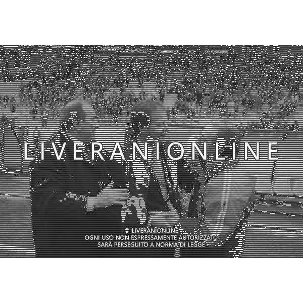 30-04-1995 BOLOGNA CAMPIONATO DI SERIE C BOLOGNA-LEFFE 1-0 NELLA FOTO RENZO ULIVIERI ALLENATORE BOLOGNA PROMOZIONE IN SERIE B AG ALDO LIVERANI SAS