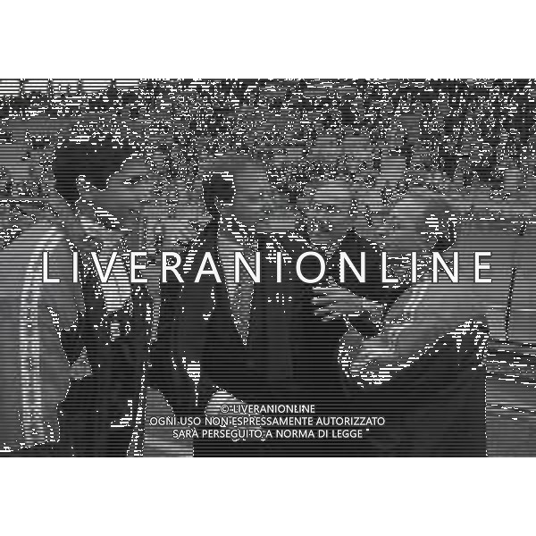 30-04-1995 BOLOGNA CAMPIONATO DI SERIE C BOLOGNA-LEFFE 1-0 NELLA FOTO RENZO ULIVIERI ALLENATORE BOLOGNA PROMOZIONE IN SERIE B AG ALDO LIVERANI SAS