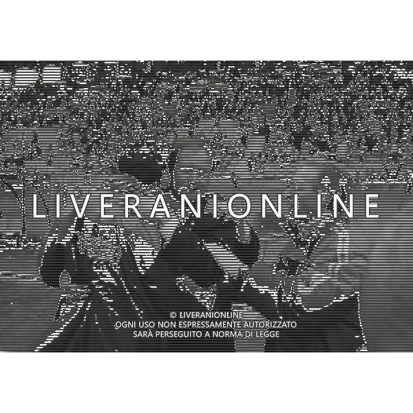 30-04-1995 BOLOGNA CAMPIONATO DI SERIE C BOLOGNA-LEFFE 1-0 NELLA FOTO RENZO ULIVIERI ALLENATORE BOLOGNA PROMOZIONE IN SERIE B AG ALDO LIVERANI SAS
