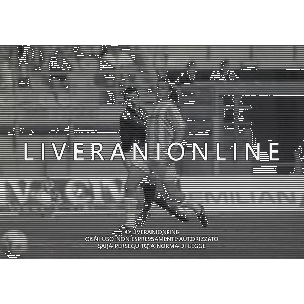 30-04-1995 BOLOGNA CAMPIONATO DI SERIE C BOLOGNA-LEFFE 1-0 NELLA FOTO AZIONE DI GIOCO AG ALDO LIVERANI SAS