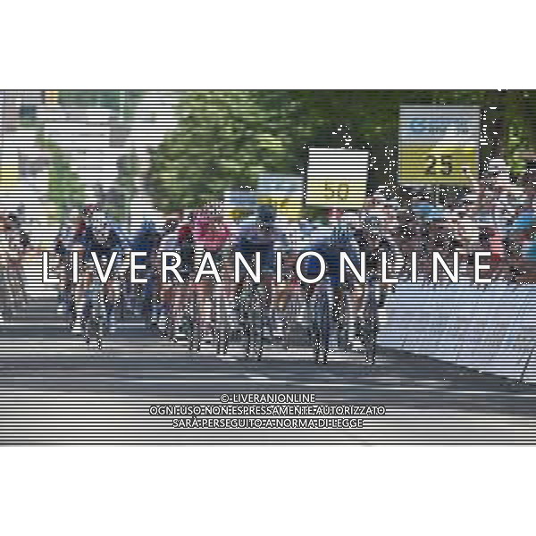15-06-2022 Tour De Suisse; Tappa 04 Grenchen - Brunnen; 2022, Israel - Premier Tech; 2022, Bikeexchange - Jayco; 2022, Dsm; 2022, Ef Education - Easypost; Impey, Daryl; Matthews, Michael; Kragh Andersen, Soren; Bettiol, Alberto; Brunnen; ©SIROTTI/AGENZIA ALDO LIVERANI SAS