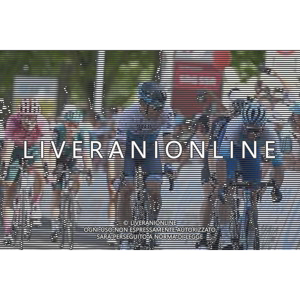 15-06-2022 Tour De Suisse; Tappa 04 Grenchen - Brunnen; 2022, Israel - Premier Tech; 2022, Bikeexchange - Jayco; Impey, Daryl; Matthews, Michael; Brunnen; ©SIROTTI/AGENZIA ALDO LIVERANI SAS