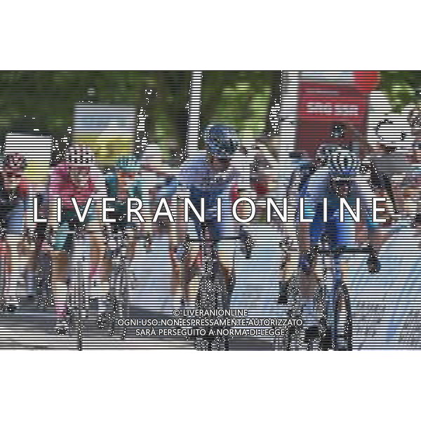 15-06-2022 Tour De Suisse; Tappa 04 Grenchen - Brunnen; 2022, Israel - Premier Tech; 2022, Bikeexchange - Jayco; Impey, Daryl; Matthews, Michael; Brunnen; ©SIROTTI/AGENZIA ALDO LIVERANI SAS