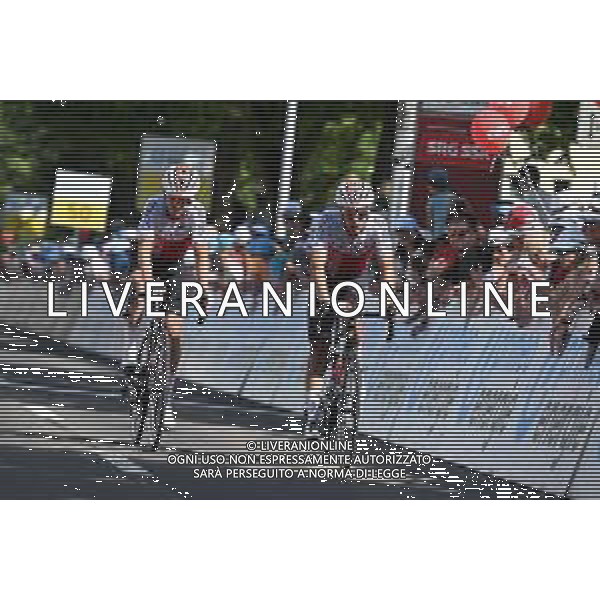 15-06-2022 Tour De Suisse; Tappa 04 Grenchen - Brunnen; 2022, Cofidis; Herrada Lopez, Jose; Izaguirre, Jon; Brunnen; ©SIROTTI/AGENZIA ALDO LIVERANI SAS