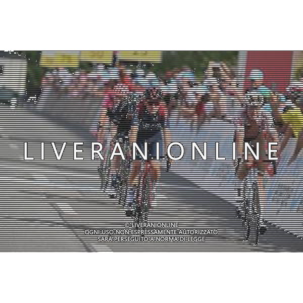 16-06-2022 Tour De Suisse; Tappa 05 Ambri - Novazzano; 2022, Ineos - Grenadiers; 2022, Ag2r - Citroen; Pidcock, Thomas; Jungels, Bob; Novazzano; ©SIROTTI/AGENZIA ALDO LIVERANI SAS