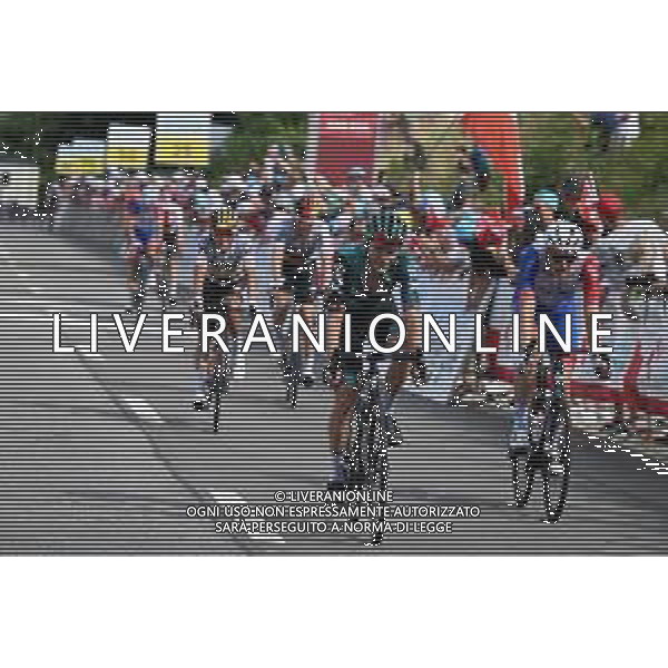 16-06-2022 Tour De Suisse; Tappa 05 Ambri - Novazzano; 2022, Bora - Hansgrohe; 2022, Groupama - Fdj; Grosschartner, Felix; Kung, Stefan; Novazzano; ©SIROTTI/AGENZIA ALDO LIVERANI SAS