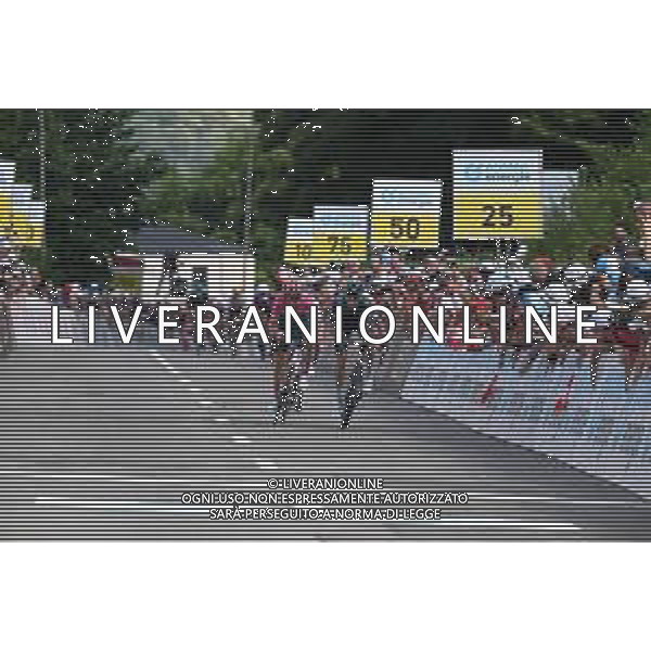 16-06-2022 Tour De Suisse; Tappa 05 Ambri - Novazzano; 2022, Bora - Hansgrohe; 2022, Ef Education - Easypost; Vlasov, Aleksandr; Powless, Neilson; Novazzano; ©SIROTTI/AGENZIA ALDO LIVERANI SAS