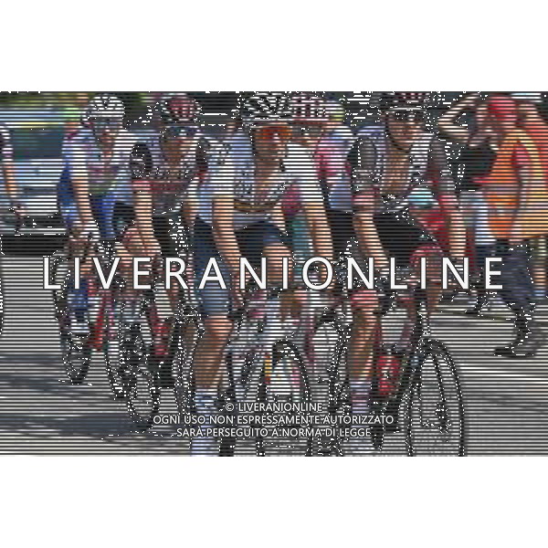 16-06-2022 Tour De Suisse; Tappa 05 Ambri - Novazzano; 2022, Uae Emirates; 2022, Astana - Qazaqstan; Soler, Marc; Fraile Matarranz, Omar; Novazzano; ©SIROTTI/AGENZIA ALDO LIVERANI SAS