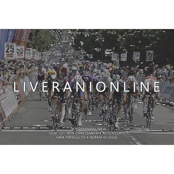 16-06-2022 La Route D\'occitanie; Tappa 01 Semeac - L\'isle Jourdain; 2022, Groupama - Fdj; 2022, Beb Hotels - Pb Ktm; 2022, Ineos - Grenadiers; Demare, Arnaud; Barbier, Pierre; Viviani, Elia; L\'isle Jourdain; ©SIROTTI/AGENZIA ALDO LIVERANI SAS