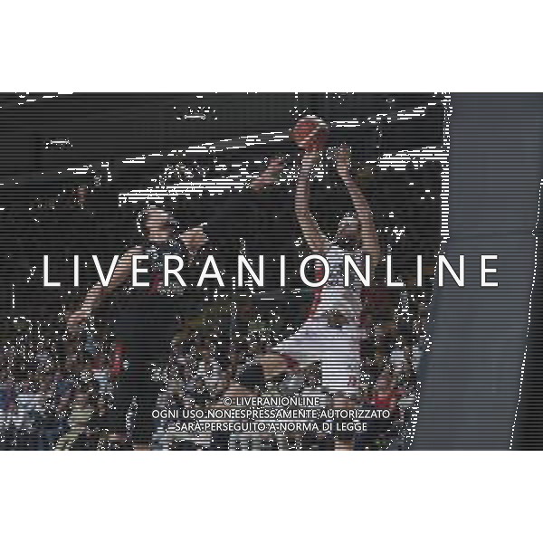 Luigi Datome (Armani Exchange Milano) d\thwarted by Kyle Weems (Segafredo Virtus Bologna) - Virtus Segafredo Bologna vs AX Armani Exchange Milano Game 5 Finale Italian Basketball A Serie Championship 16.06.2022 ©Michele Nucci/LMedia/AGENZIA ALDO LIVERANI SAS