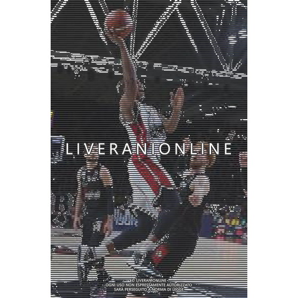 Devon Hall (Armani Exchange Milano) - Virtus Segafredo Bologna vs AX Armani Exchange Milano Game 5 Finale Italian Basketball A Serie Championship 16.06.2022 ©Michele Nucci/LMedia/AGENZIA ALDO LIVERANI SAS