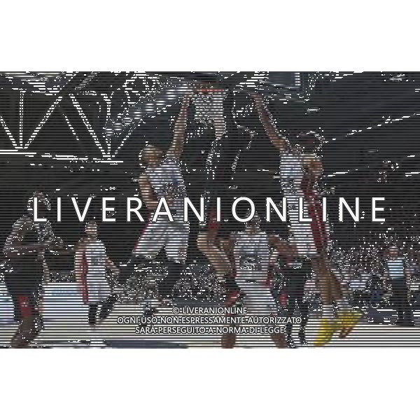 Isaia Cordinier (Segafredo Virtus Bologna) thwarted by Devon Hall (Armani Exchange Milano) - Virtus Segafredo Bologna vs AX Armani Exchange Milano Game 5 Finale Italian Basketball A Serie Championship 16.06.2022 ©Michele Nucci/LMedia/AGENZIA ALDO LIVERANI SAS