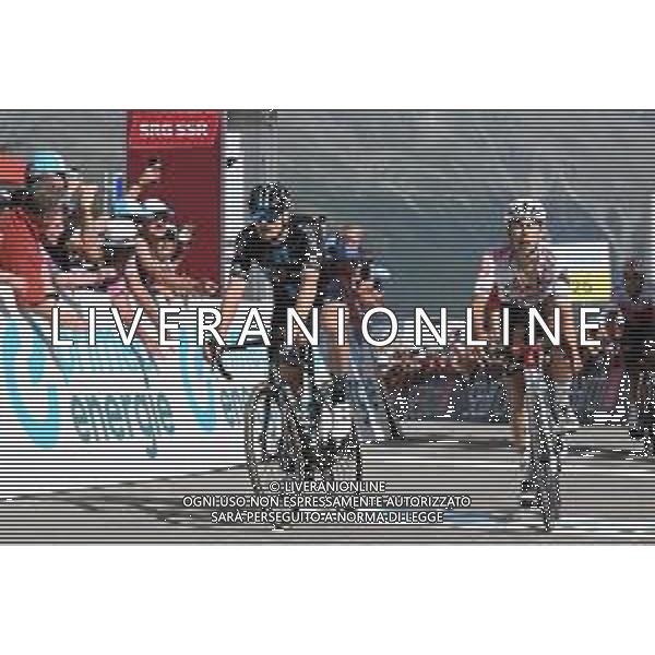 17-06-2022 Tour De Suisse; Tappa 06 Locarno - Moosalp; 2022, Dsm; 2022, Ag2r - Citroen; Denz, Nico; Champoussin, Clement; Moosalp; ©SIROTTI/AGENZIA ALDO LIVERANI SAS