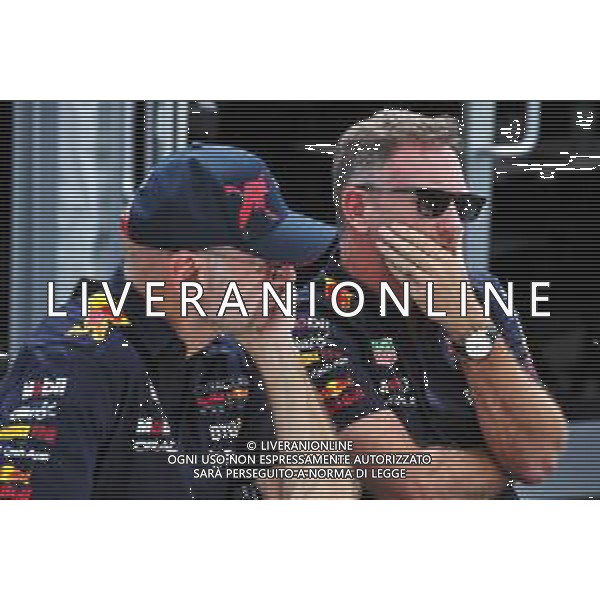 (L to R): Adrian Newey (GBR) Red Bull Racing Chief Technical Officer and Christian Horner (GBR) Red Bull Racing Team Principal. 17.06.2022. Formula 1 World Championship, Rd 9, Canadian Grand Prix, Montreal, Canada, Practice Day. - www.xpbimages.com, EMail: requests@xpbimages.com © Copyright: Batchelor / XPB Images/AGENZIA ALDO LIVERANI SAS - ITALY ONLY EDITORIAL USE ONLY