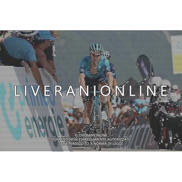 17-06-2022 Tour De Suisse; Tappa 06 Locarno - Moosalp; 2022, Astana - Qazaqstan; Lutsenko, Alexey; Moosalp; ©SIROTTI/AGENZIA ALDO LIVERANI SAS