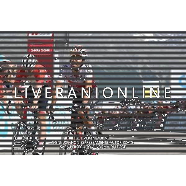 17-06-2022 Tour De Suisse; Tappa 06 Locarno - Moosalp; 2022, Trek - Segafredo; 2022, Cofidis; Simmons, Quinn; Herrada Lopez, Jose; Moosalp; ©SIROTTI/AGENZIA ALDO LIVERANI SAS