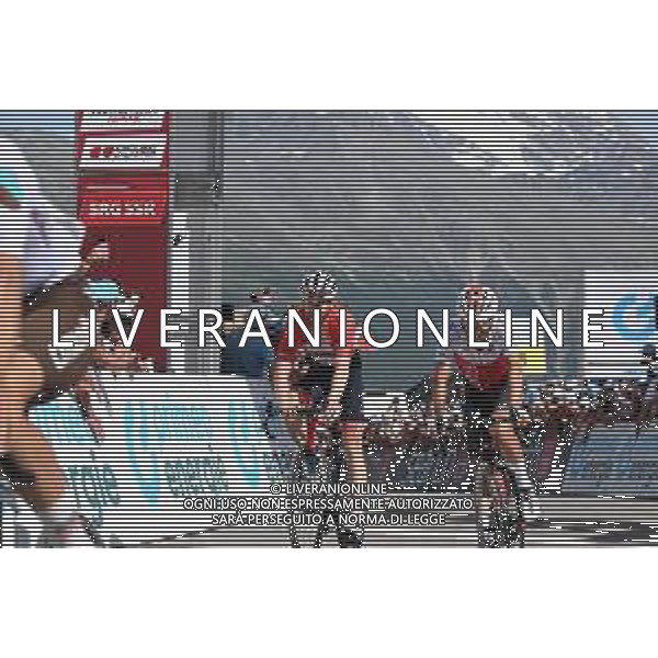 17-06-2022 Tour De Suisse; Tappa 06 Locarno - Moosalp; 2022, Trek - Segafredo; 2022, Cofidis; Simmons, Quinn; Herrada Lopez, Jose; Moosalp; ©SIROTTI/AGENZIA ALDO LIVERANI SAS