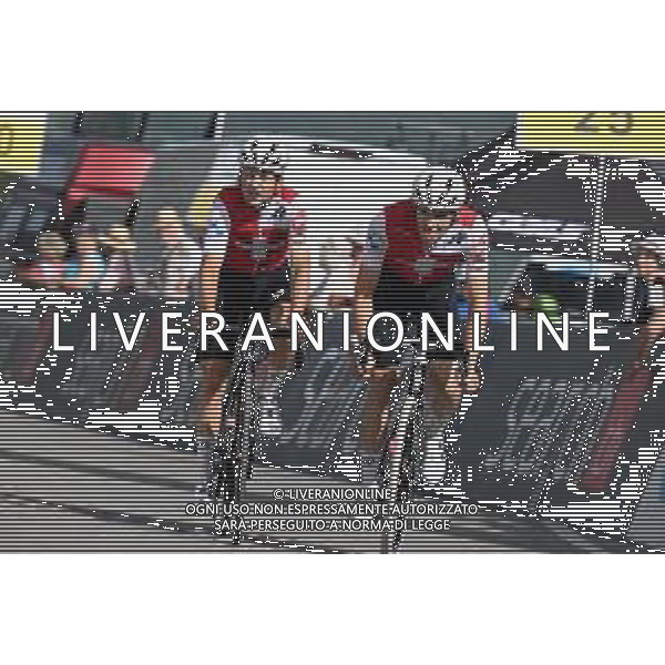 17-06-2022 Tour De Suisse; Tappa 06 Locarno - Moosalp; 2022, Svizzera; Ruegg, Lukas; Froidevaux, Robin; Moosalp; ©SIROTTI/AGENZIA ALDO LIVERANI SAS