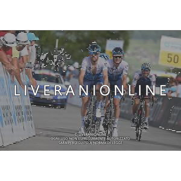 17-06-2022 Tour De Suisse; Tappa 06 Locarno - Moosalp; 2022, Israel - Premier Tech; Bevin, Patrick; Impey, Daryl; Moosalp; ©SIROTTI/AGENZIA ALDO LIVERANI SAS