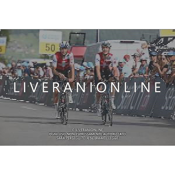 17-06-2022 Tour De Suisse; Tappa 06 Locarno - Moosalp; 2022, Svizzera; Reutimann, Matthias; Vitzthum, Simon; Moosalp; ©SIROTTI/AGENZIA ALDO LIVERANI SAS