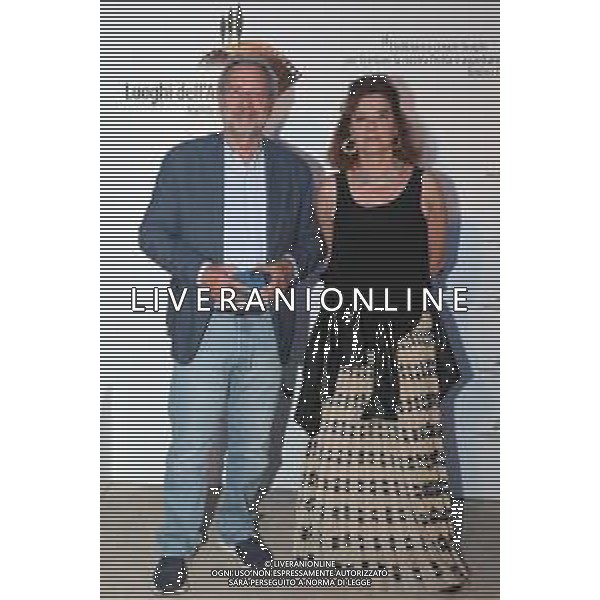 SANTARCANGELO DI ROMAGNA - LUOGHI DELL\'ANIMA ITALIAN FILM FEST terza edizione 17/06/2022 - nella foto: Roberto Zaccaria ex presidente con la moglie roberta guerritore ©Claudio Zamagni/Agenzia Aldo Liverani s.a.s. /AGENZIA ALDO LIVERANI SAS