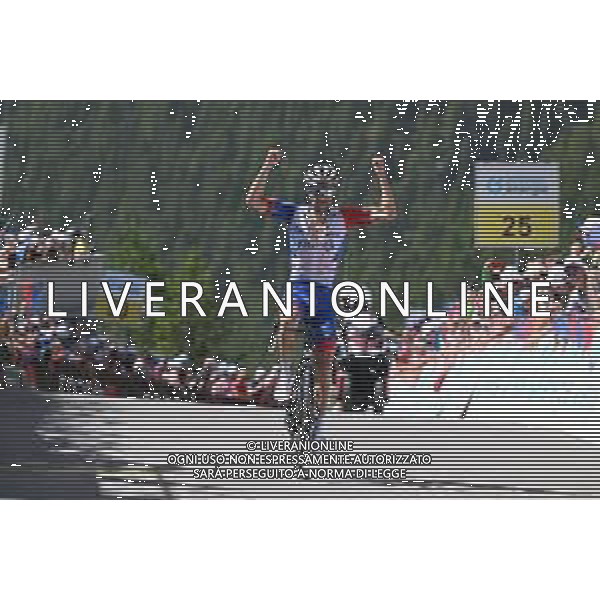 18-06-2022 Tour De Suisse; Tappa 07 Ambri - Malbun; 2022, Groupama - Fdj; Pinot, Thibaut; Malbun; ©SIROTTI/AGENZIA ALDO LIVERANI SAS