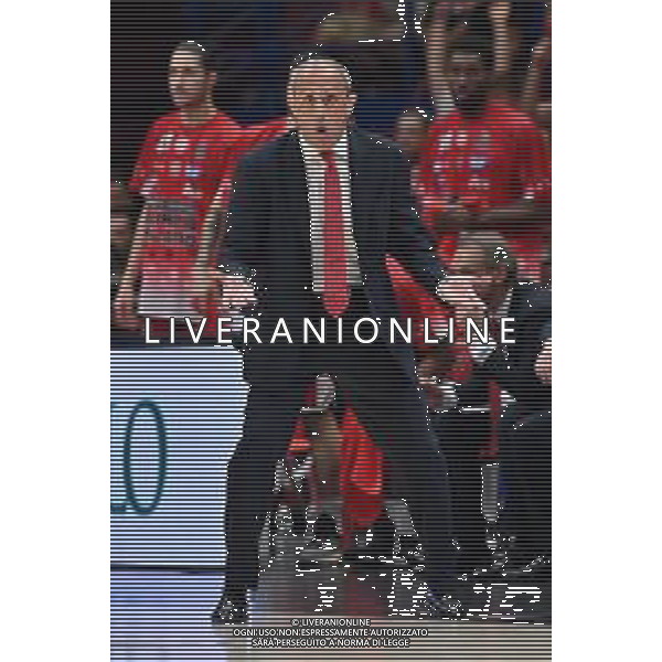 © TVRG Ettore Messina allenatore Olimpia Milano Assago (MI) 18-06-2022 Mediolanum Forum AX Armani Exchange Milano vs Virtus Segafredo Bologna Campionato Serie A UnipolSai gara 6 finale playoff foto Roberto Garavaglia/ag. Aldo Liverani sas/AGENZIA ALDO LIVERANI SAS