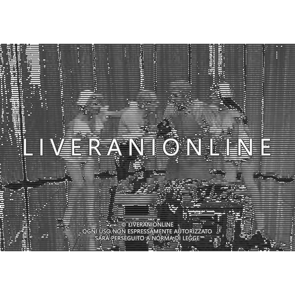 1984 MILANO TRASMISSIONE TELEVISIVA “ IL TRAPPOLONE“ NELL\'ANNO 1984 NELLA FOTO RENZO MONTAGNANI AG ALDO LIVERANI SAS 