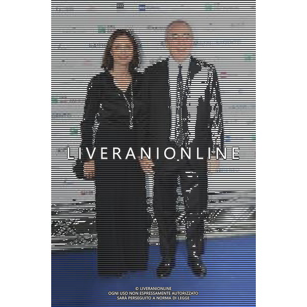 Ag. Aldo Liverani s.a.s./Massimo Landucci Roma 20/06/2022 Photocall dei Nastri D\'argento 2022 nella foto Silvio Orlando e Maria Laura Rondanini ©Landucci/AGENZIA ALDO LIVERANI SAS