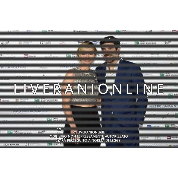 Ag. Aldo Liverani s.a.s./Massimo Landucci Roma 20/06/2022 Photocall dei Nastri D\'argento 2022 nella foto Pierfrancesco Favino e Anna Ferzetti ©Landucci/AGENZIA ALDO LIVERANI SAS