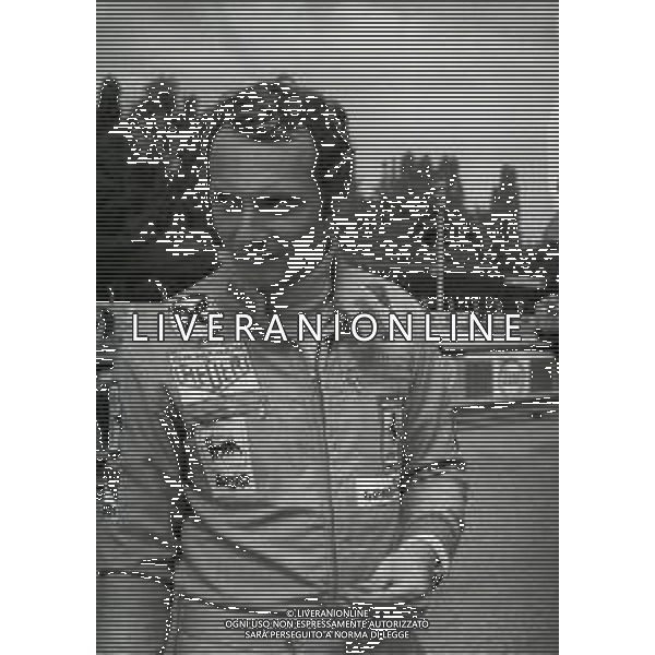 RETROSPETTIVA NIKI LAUDA PILOTA F1 NELLA FOTO NIKI LAUDA NELL\'ANNO 1975 A MONZA AG ALDO LIVERANI SAS